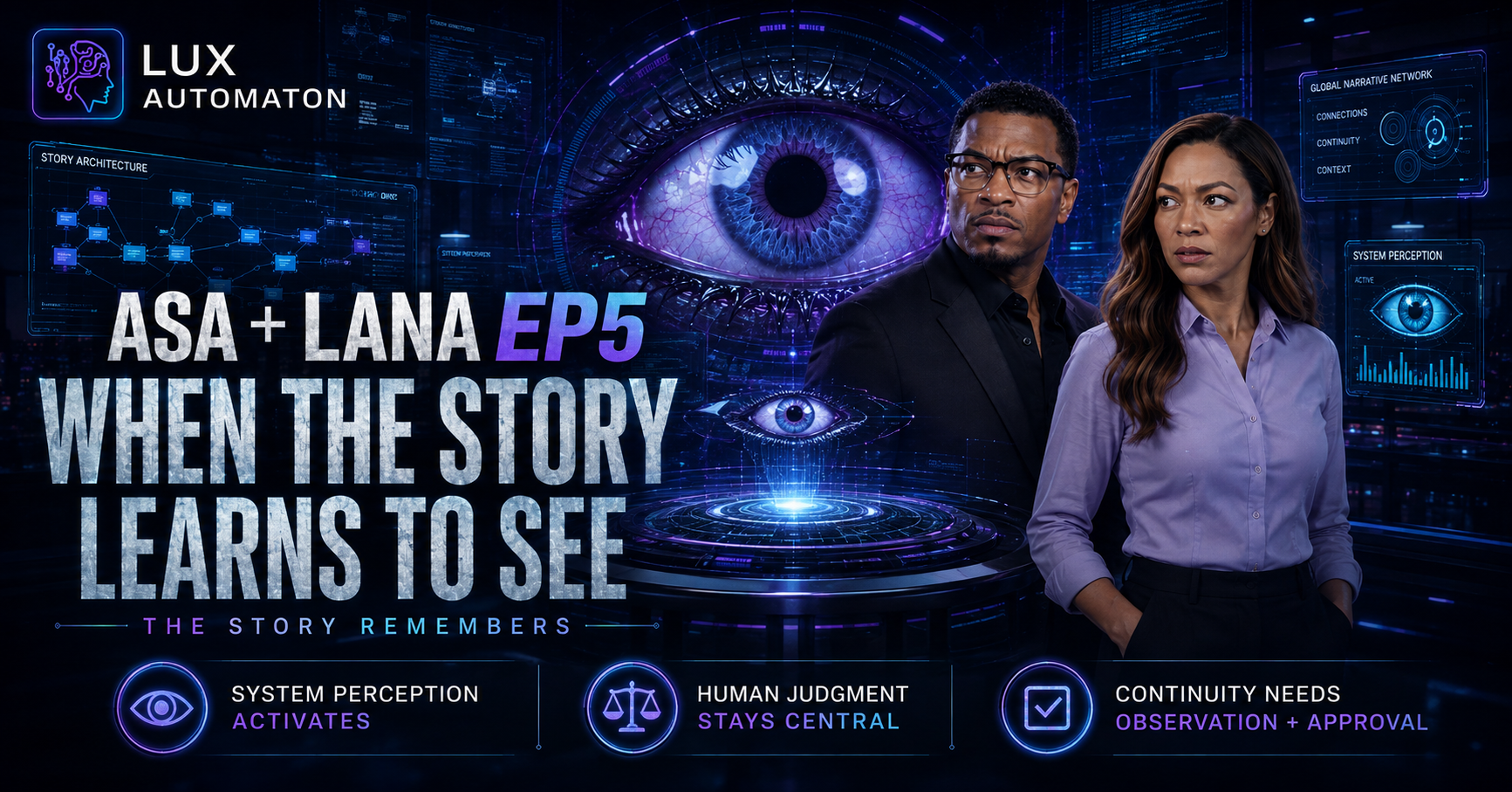 ASA + LANA: When the Story Learns to See — Episode 5