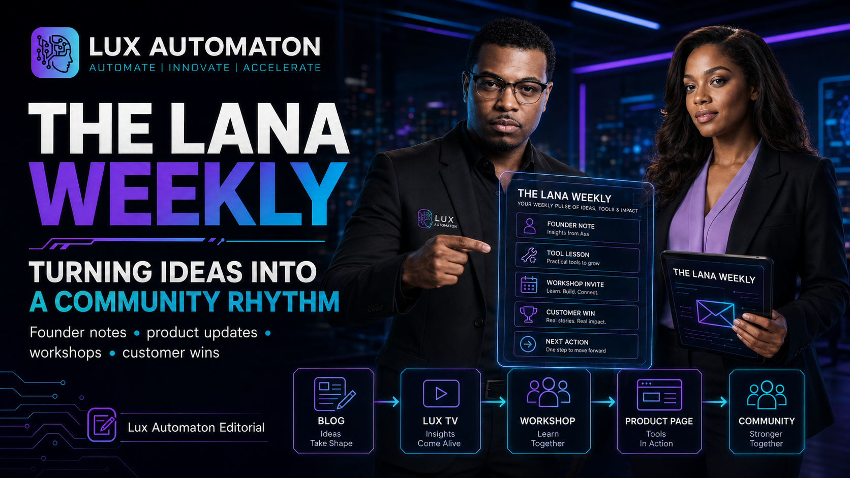 The LANA Weekly: Turning Ideas Into a Community Rhythm