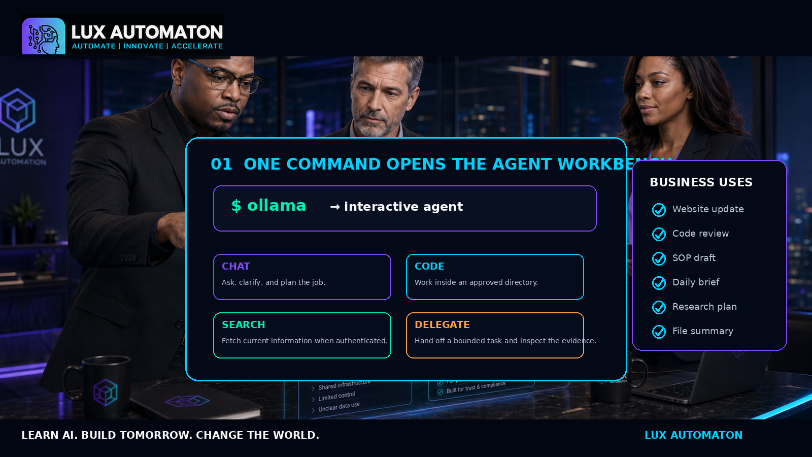 One Command Opens Agent Mode