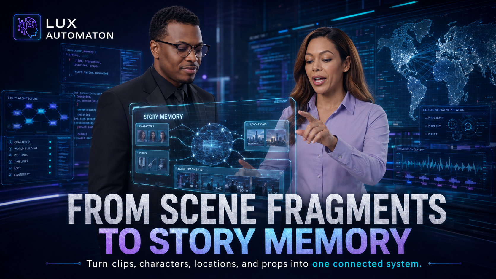 Scene Fragments to Story Memory