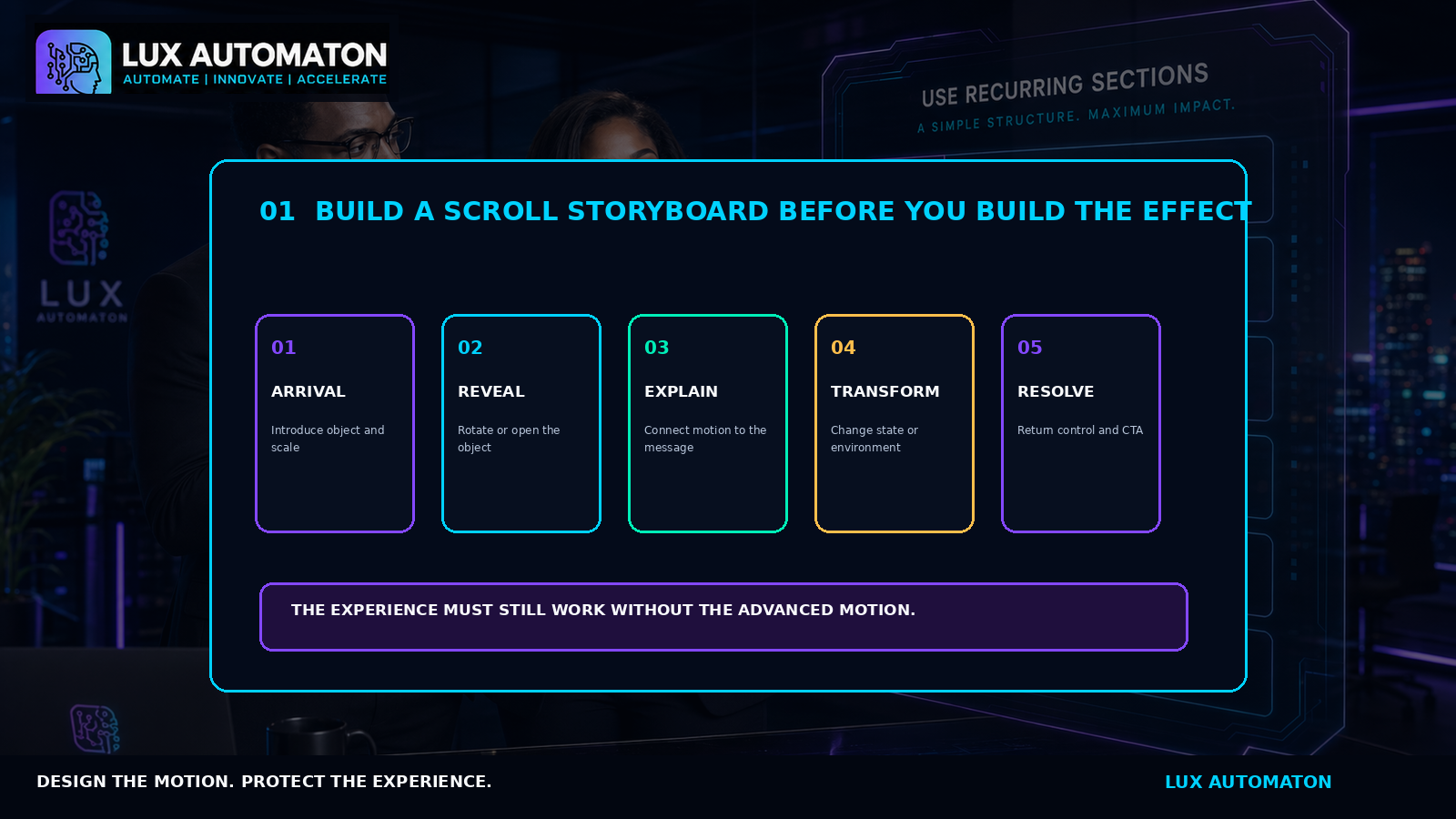 Scroll Storyboard