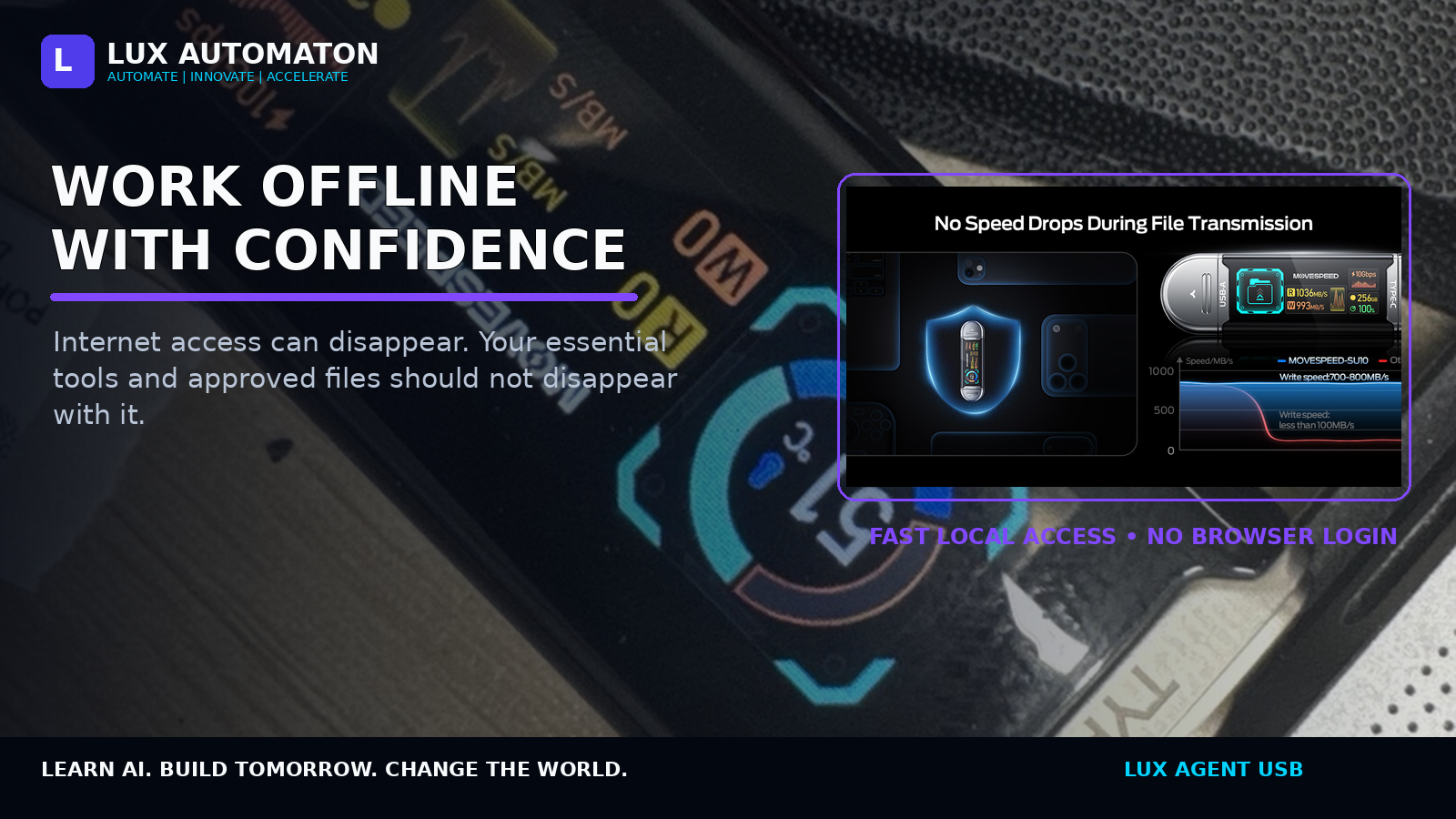Work Offline With Confidence