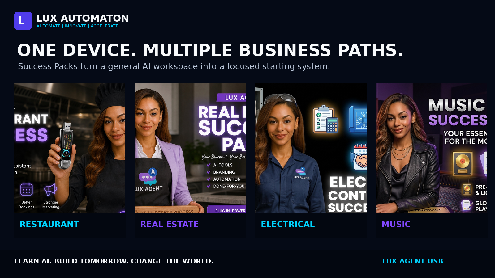 Success Packs For Real Work