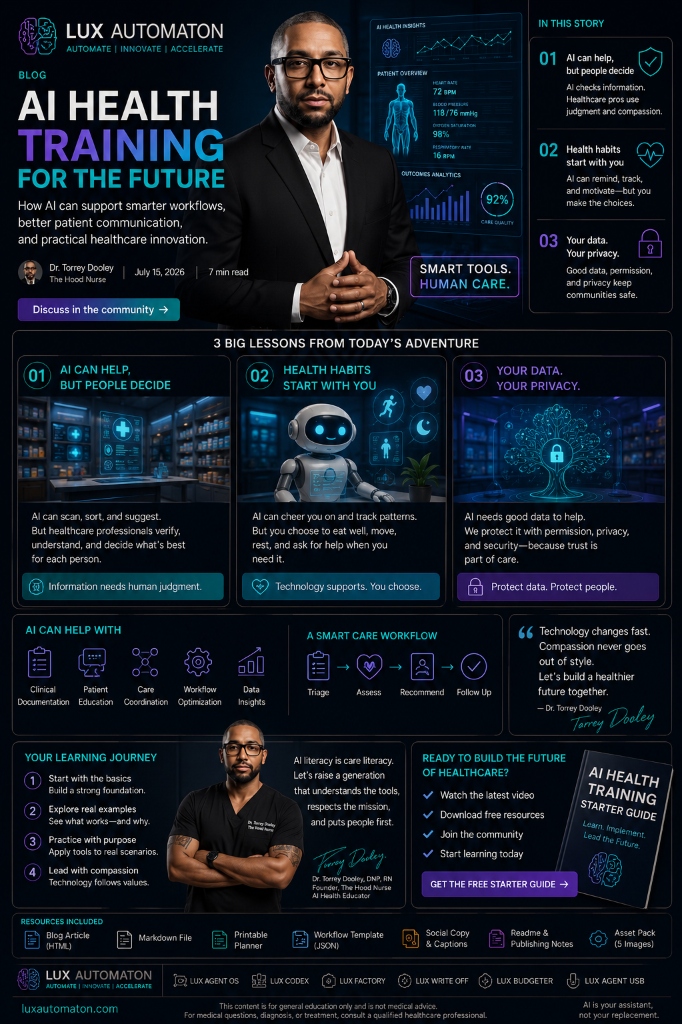 Dr. Torrey Dooley - AI Health Training & Communication Blueprint