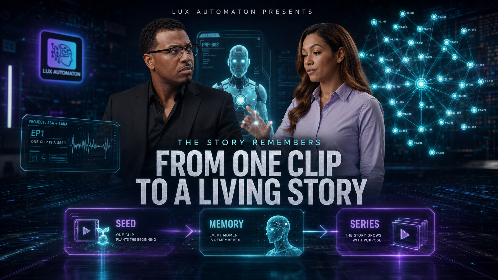 From One Clip to a Living Story