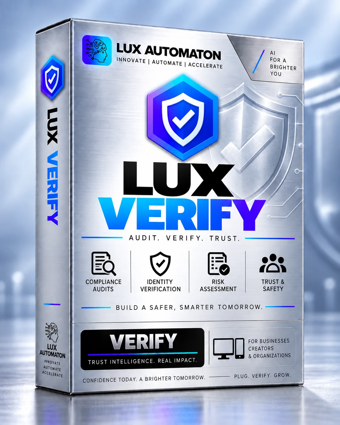 Lux Verify product package