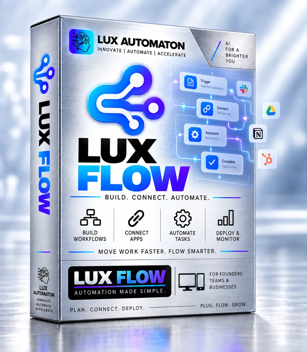 Lux Flow product package