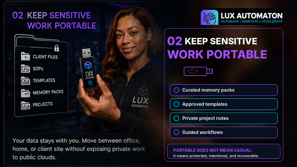 02 Keep Sensitive Work Portable Breakdown Card.