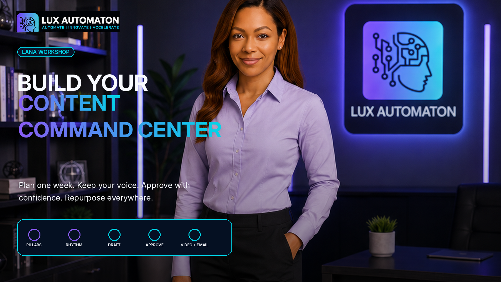 LANA Content Command Center workshop thumbnail