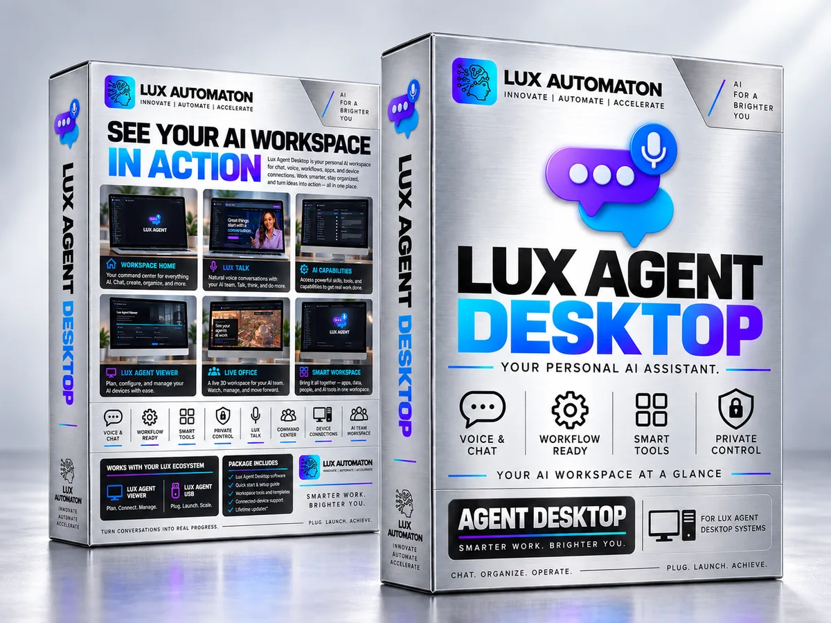 Lux Agent Desktop product package