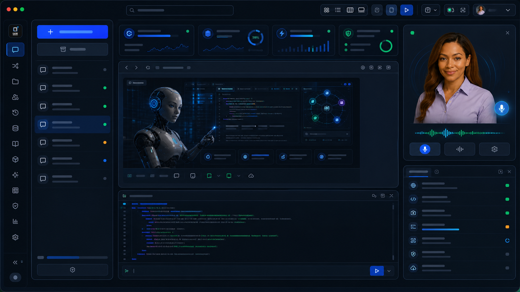 Lux Agent bridge cockpit visual
